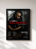 #noir Tableau de l'album Summer Time Shootouts de Uncle Murda, cadre noir, imprimé et encadré en France