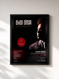 #noir Tableau de l'album Respeitem Meus Cabelos, Brancos de Chico César, cadre noir, imprimé et encadré en France