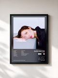 #noir Tableau de l'album S.I.D.E.S. de Alice Merton, cadre noir, imprimé et encadré en France
