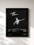 #noir Tableau de l'album Under the Surface de Christopher, cadre noir, imprimé et encadré en France