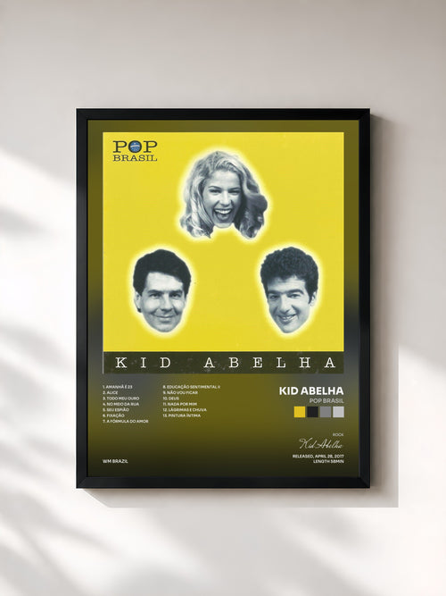 Kid Abelha · Pop Brasil — Stampa incorniciata