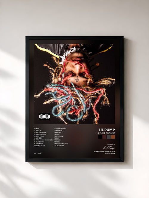 Lil Pump · Lil Pump 2 Deluxe — Stampa incorniciata