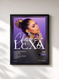 #noir Tableau de l'album Chama A Lexa de Lexa, cadre noir, imprimé et encadré en France