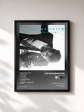 #noir Tableau de l'album This Is Happening de LCD Soundsystem, cadre noir, imprimé et encadré en France
