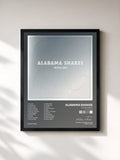 #noir Tableau de l'album Boys & Girls (Deluxe Edition) de Alabama Shakes, cadre noir, imprimé et encadré en France