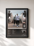 #noir Tableau de l'album Palmen aus Plastik de Bonez MC, cadre noir, imprimé et encadré en France