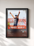 #noir Tableau de l'album Spring Break...Checkin' Out de Luke Bryan, cadre noir, imprimé et encadré en France
