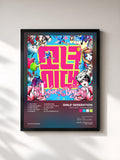 #noir Tableau de l'album I GOT A BOY - The 4th Album de Girls' Generation, cadre noir, imprimé et encadré en France