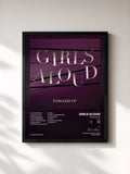 #noir Tableau de l'album Tangled Up (Deluxe) de Girls Aloud, cadre noir, imprimé et encadré en France
