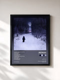 #noir Tableau de l'album Nie wieder Winter de Metrickz, cadre noir, imprimé et encadré en France