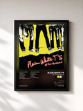 #noir Tableau de l'album All That We Needed de Plain White T's, cadre noir, imprimé et encadré en France