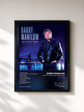 #noir This Is My Town: Songs Of New York von Barry Manilow als gerahmter Kunstdruck, schwarzer Rahmen, gedruckt und gerahmt in Frankreich
