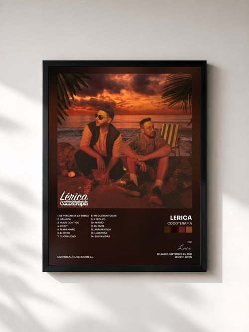 Lerica · Cocoterapia — Affiche encadrée