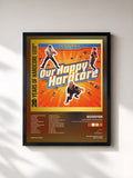 #noir Tableau de l'album Our Happy Hardcore (20 Years Of Hardcore Expanded Edition / Remastered) de Scooter, cadre noir, imprimé et encadré en France