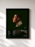 #noir Tableau de l'album El Principe 2 de Cosculluela, cadre noir, imprimé et encadré en France