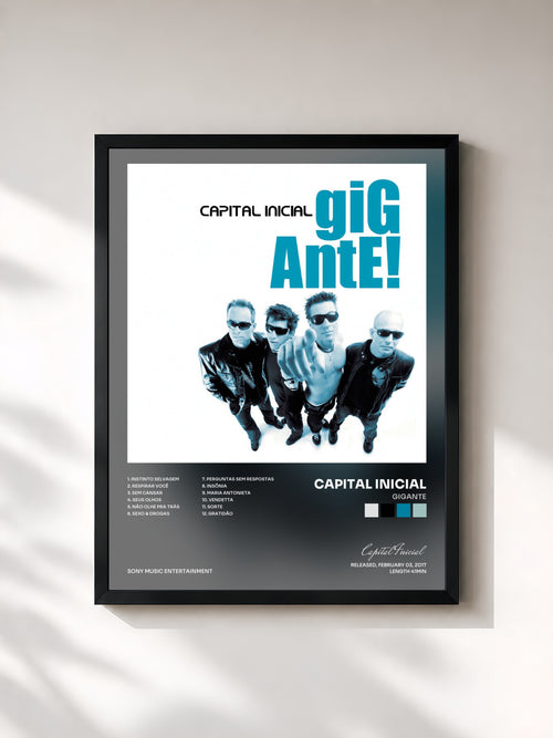Capital Inicial · Gigante — Stampa incorniciata