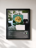 #noir Tableau de l'album Tomorrow the sun won't rise de Powfu, cadre noir, imprimé et encadré en France