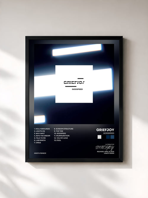 GRIEFJOY · Godspeed — Affiche encadrée