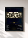 #noir Tableau de l'album The J. Geils Band de The J. Geils Band, cadre noir, imprimé et encadré en France