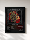 #noir Tableau de l'album Mi Guitarra y Yo Vol. 3 de Regulo Caro, cadre noir, imprimé et encadré en France