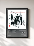 #noir Tableau de l'album Through the Barricades (Remastered) de Spandau Ballet, cadre noir, imprimé et encadré en France