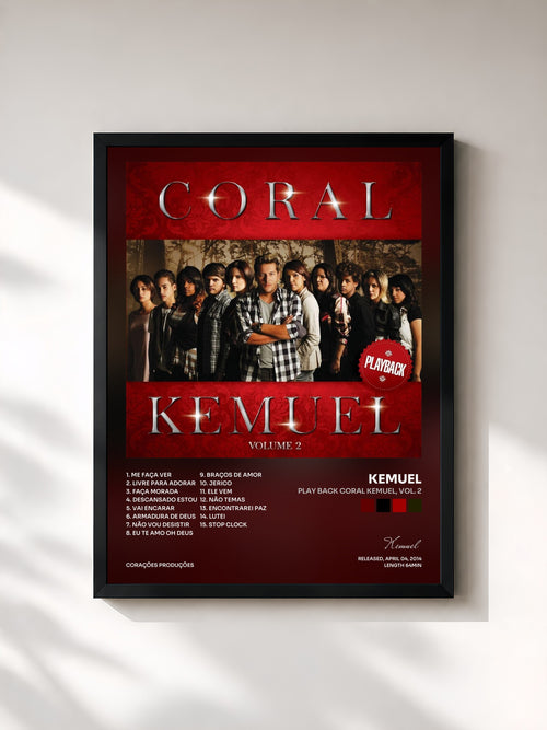Kemuel · Play Back Coral Kemuel, Vol. 2 — Affiche encadrée