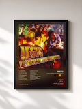 #noir Tableau de l'album Il Mio Primo E Ultimo Disco de Jesto, cadre noir, imprimé et encadré en France