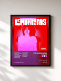 #noir Tableau de l'album Lemonheads de The Lemonheads, cadre noir, imprimé et encadré en France