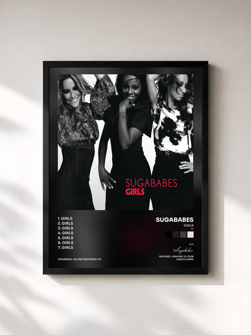 Sugababes · Girls (EP) — Affiche encadrée