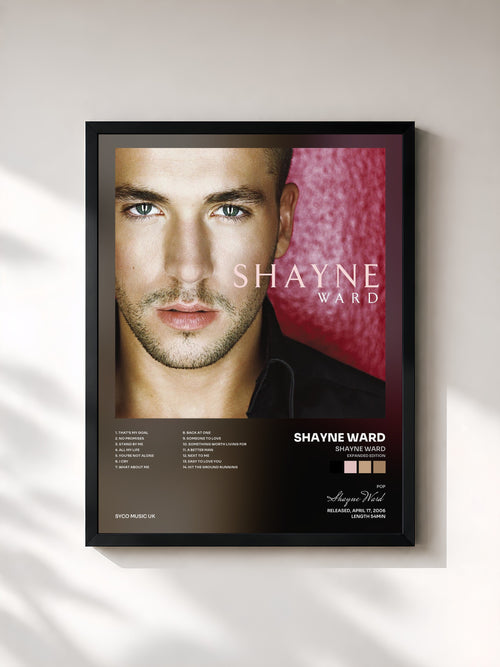 Shayne Ward · Shayne Ward (Expanded Edition) — Affiche encadrée