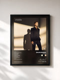 #noir Tableau de l'album Eternos de David Bisbal, cadre noir, imprimé et encadré en France