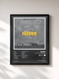 #noir Tableau de l'album Generation Freakshow (Special Edition) de Feeder, cadre noir, imprimé et encadré en France