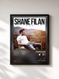 #noir Tableau de l'album You And Me de Shane Filan, cadre noir, imprimé et encadré en France