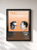 #noir Tableau de l'album Les opérettes de Tino Rossi, cadre noir, imprimé et encadré en France