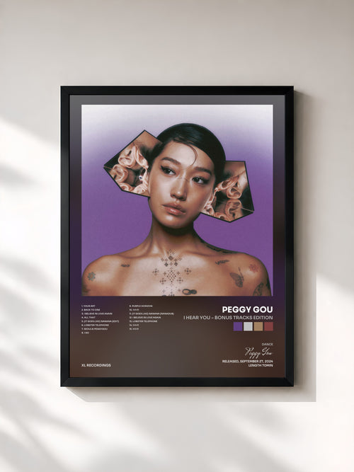 Peggy Gou · I Hear You – Bonus Tracks Edition — Affiche encadrée