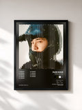 #noir Tableau de l'album Kirari Remixes (Asia Edition) de Fujii Kaze, cadre noir, imprimé et encadré en France