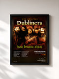 #noir Tableau de l'album Seven Drunken Nights de The Dubliners, cadre noir, imprimé et encadré en France