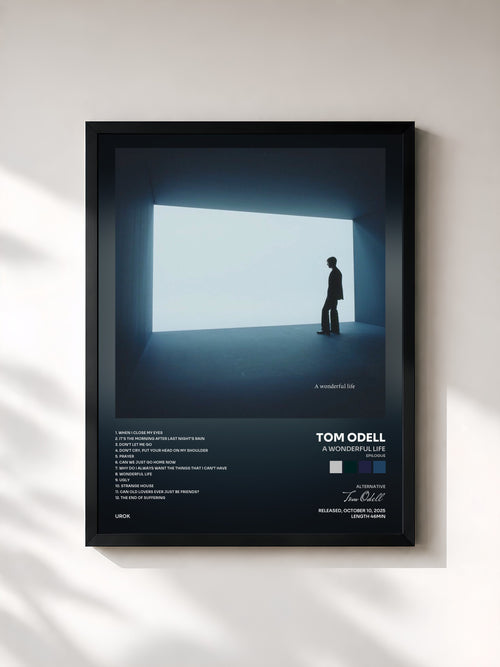 Tom Odell · A Wonderful Life (Epilogue) — Affiche encadrée
