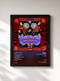 #noir Tableau de l'album Certain Kind of Magic de Rezz, cadre noir, imprimé et encadré en France