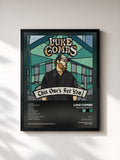 #noir Tableau de l'album This One's for You de Luke Combs, cadre noir, imprimé et encadré en France