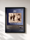 #noir Tableau de l'album Shades Of A Blue Orphanage de Thin Lizzy, cadre noir, imprimé et encadré en France