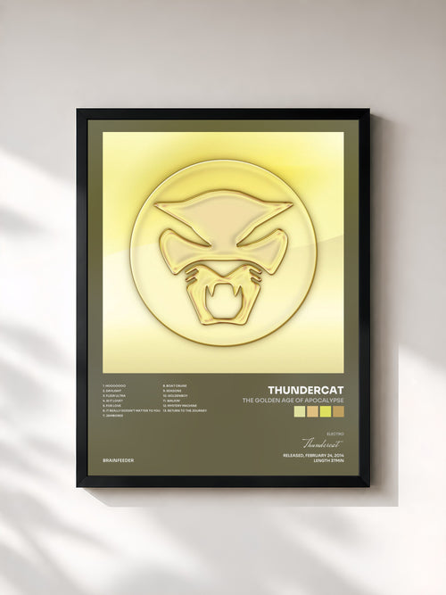 Thundercat · The Golden Age of Apocalypse — Affiche encadrée