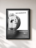 #noir Tableau de l'album LCD Soundsystem de LCD Soundsystem, cadre noir, imprimé et encadré en France
