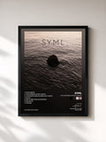 #noir Tableau de l'album The Morning After a Death de SYML, cadre noir, imprimé et encadré en France