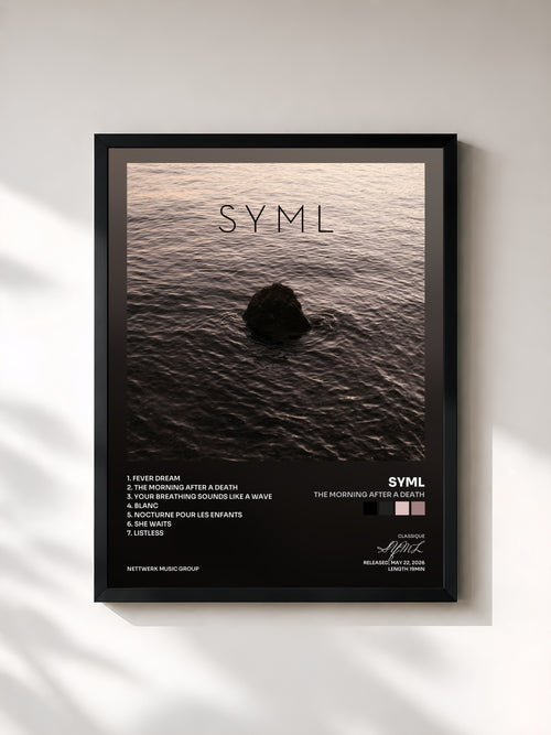 SYML · The Morning After a Death — Affiche encadrée