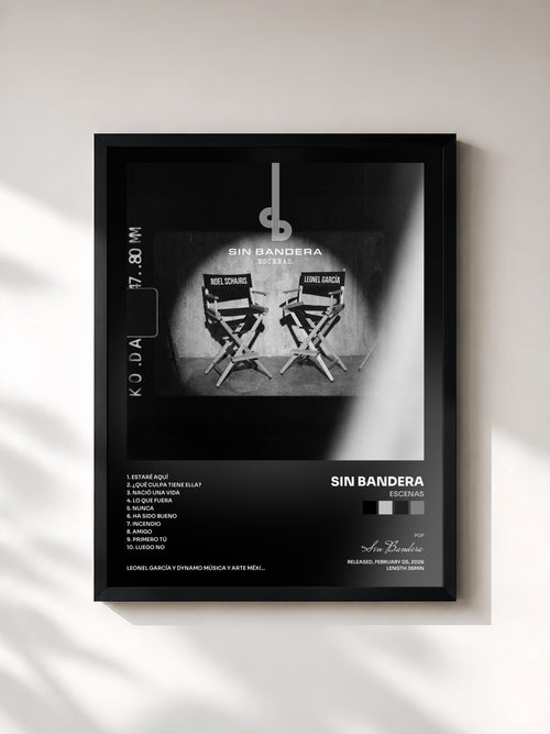 Sin Bandera · ESCENAS — Affiche encadrée