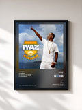 #noir Tableau de l'album So Big EP de Iyaz, cadre noir, imprimé et encadré en France