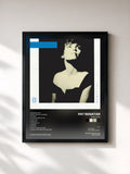 #noir Tableau de l'album True Love de Pat Benatar, cadre noir, imprimé et encadré en France