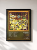 #noir Tableau de l'album Hell's Ditch (Expanded Edition) de The Pogues, cadre noir, imprimé et encadré en France