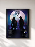 #noir Tableau de l'album Tomorrow de Niki & The Dove, cadre noir, imprimé et encadré en France